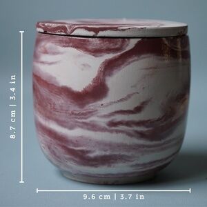 Handmade Concrete Candle: Citrus | Tropical Fruit | Driftwood